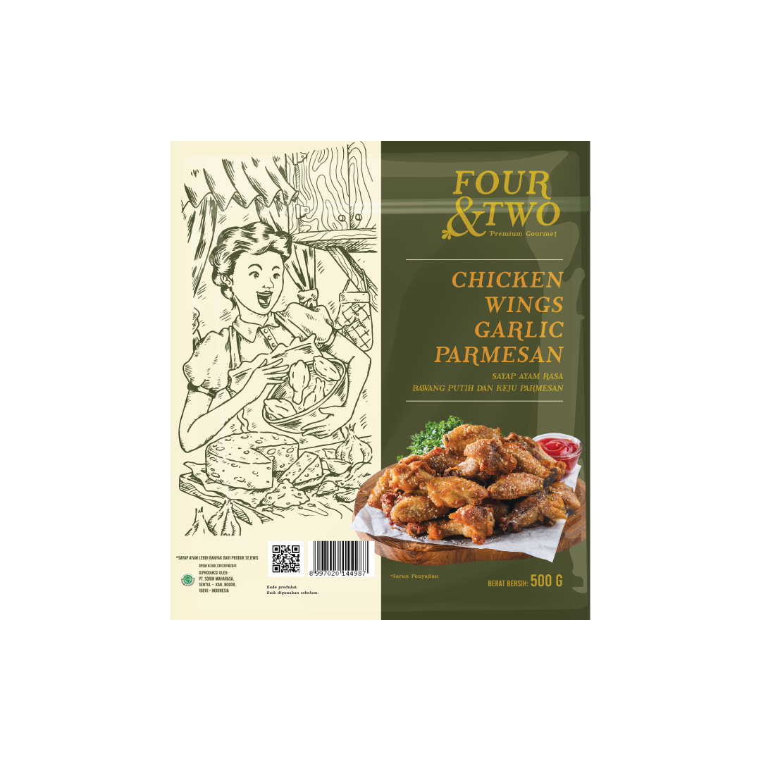 Chicken Wings Garlic Parmesan